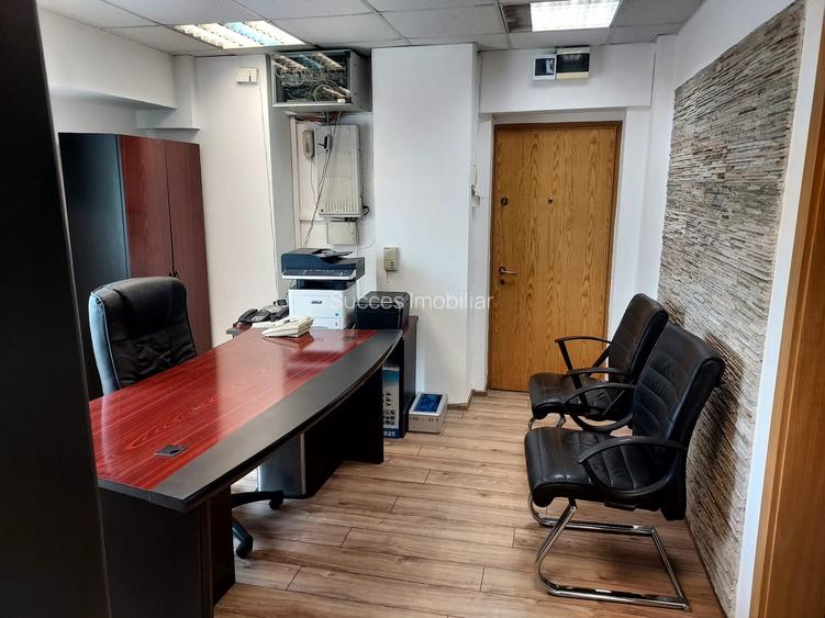 libertatii-rond cosbuc,5cam ideal firma,et1,mobilat birouri,lux,120 mp,900 eur - 3