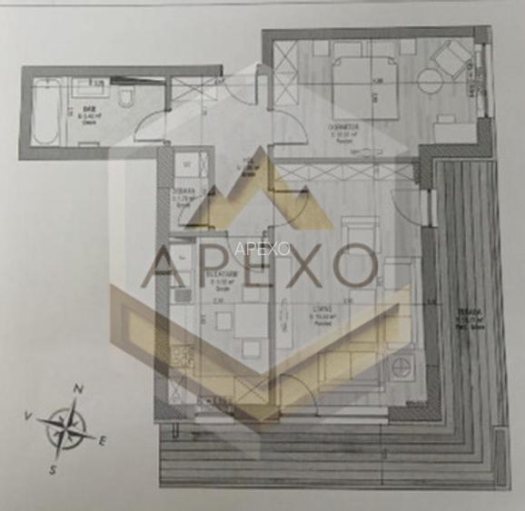 Apartament de 2 camere Urban Coresi - 13