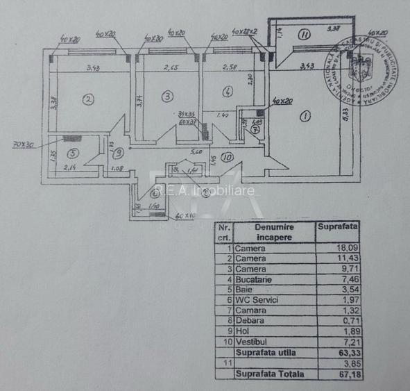 3 camere, decomandat, et 4/10, bloc 1978-Drumul Taberei - 12