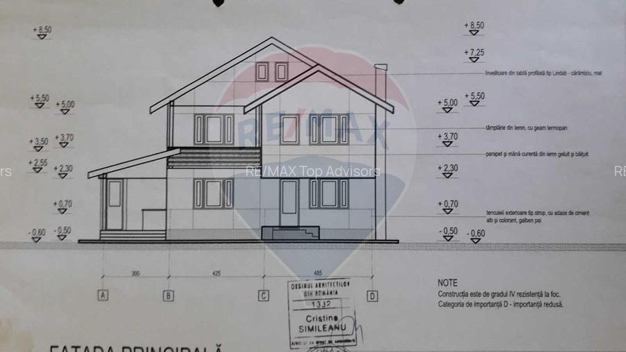 de vanzare Casă / Vilă cu 5 camere, la rosu - 3