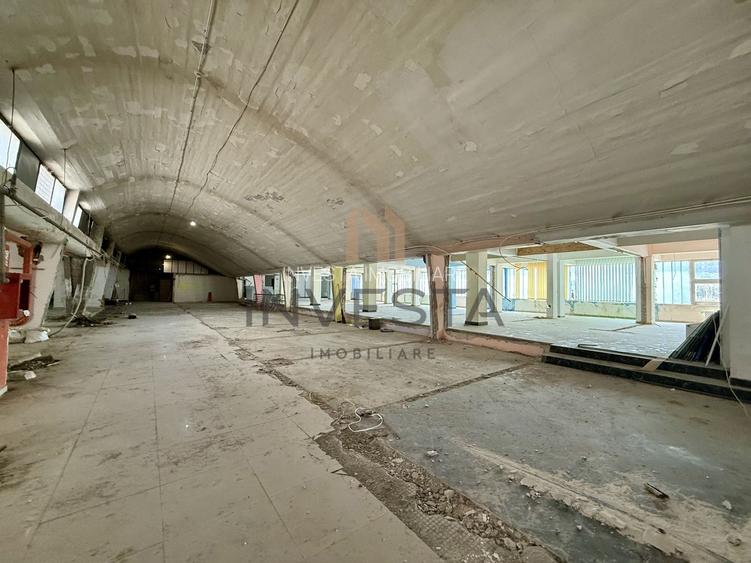 Spatiu generos 1050 mp open space, etaj 2,nefinisat, zona 21 Decembrie - 6