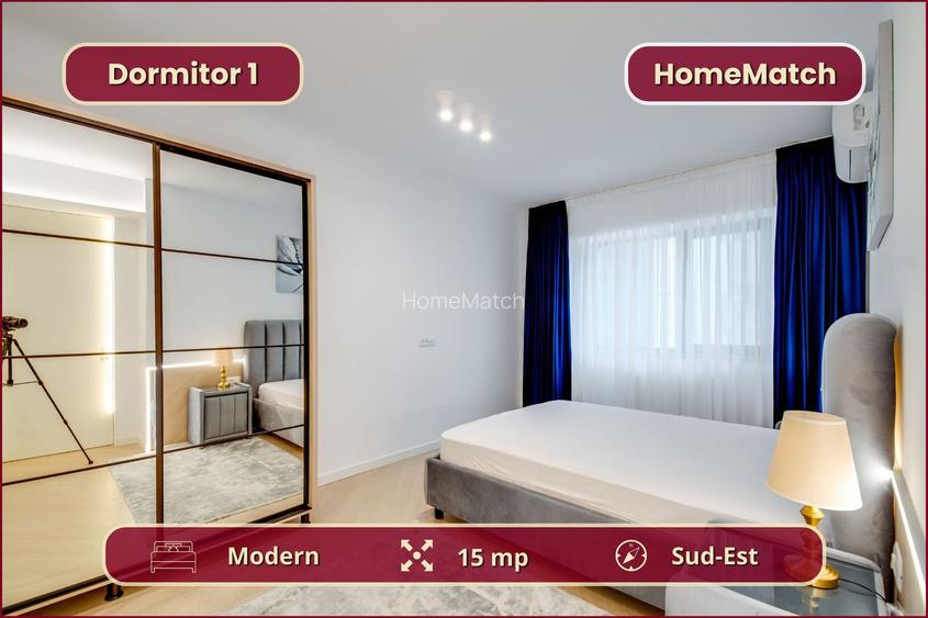 Cortina North || 3 camere || Finisaje de lux || Parcare || Comision 0% - 7