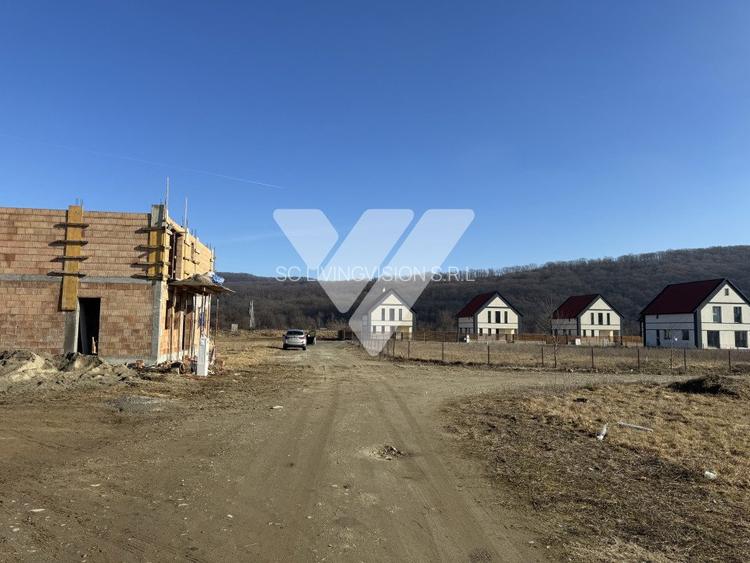 Teren intravilan 400 mp cu autorizatie si utilitati Talmaciu Sibiu  - 3