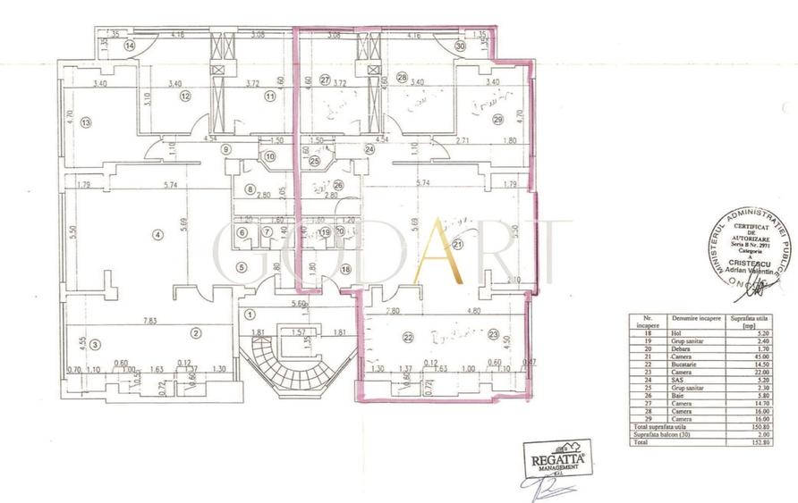 Apartament de lux Aviatorilor - 1