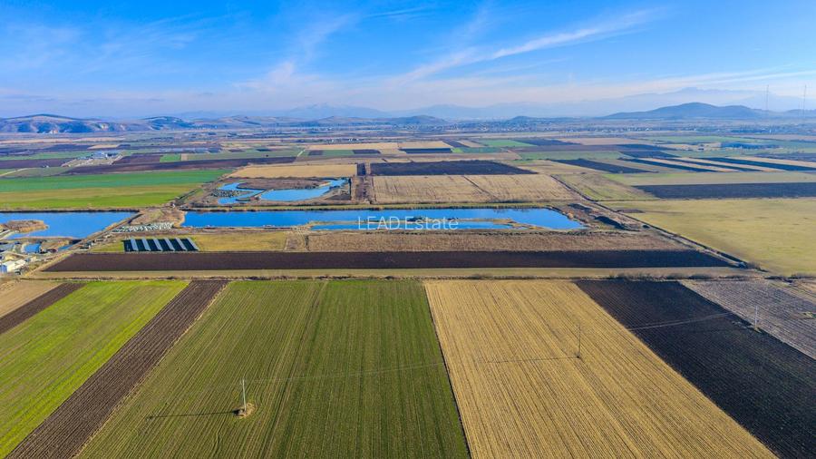 Lac de pescuit 9 ha, pe un teren intravilan de 12 ha, langa Brasov, COMISION 0% - 8