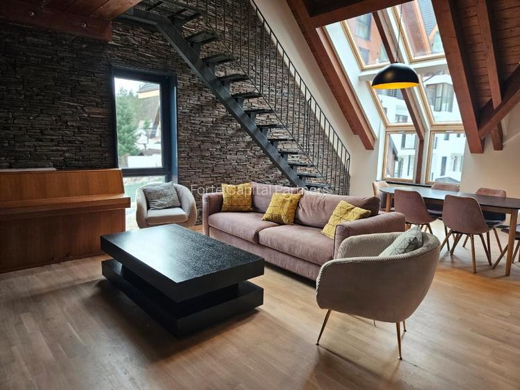 Loft premium, 3 camere, Sinaia –  2025 | parcare + boxă | priveliste superbă - 3