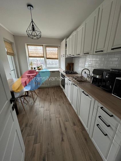 Apartament cu 3 camere, mobilat și finisat, zona Lidl–Apahida