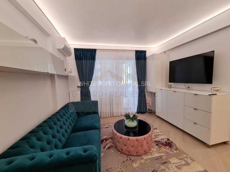 Apartament de închiriat 3 camere Cortina North Pipera | 78 mp | Etaj 1 | Terasă - 4