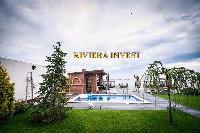 Ovidiu Sud-Vila de lux cu piscină și ponton situate pe malul lacului Siutghiol - 18