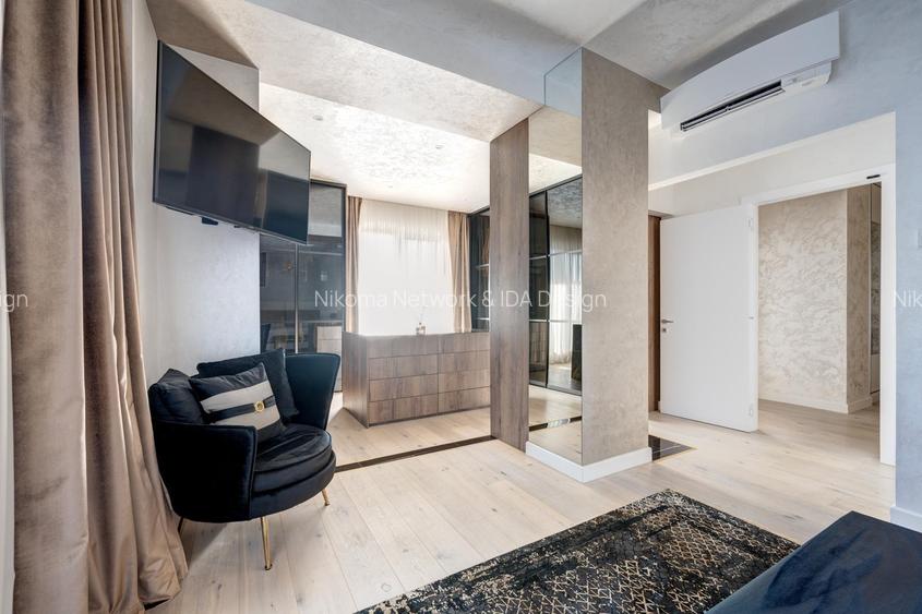Penthouse superb cu 4 camere in imobil premium, 3 locuri de parcare in Herastrau - 8