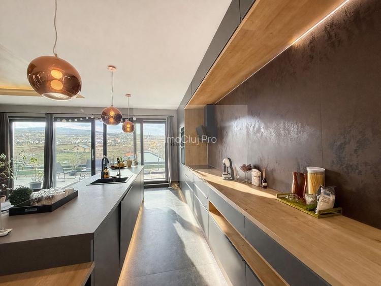Penthouse 120 mp Borhanci | View panoramic | 2 parcări - 4
