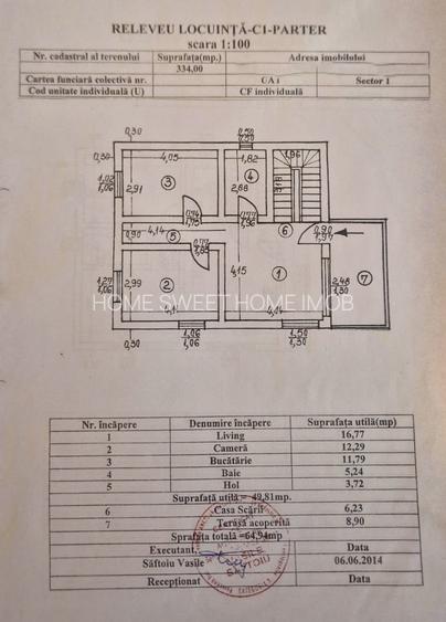 Casa individuala | 5 camere | Curte mare | Sector 1 | Comision 0 - 39