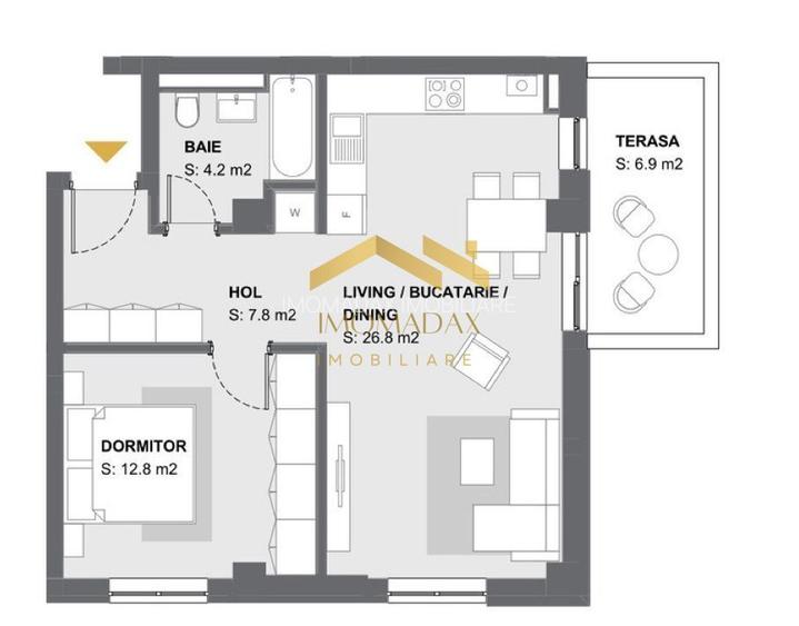 Torontalului-2 Camere-Loc de parcare - 20