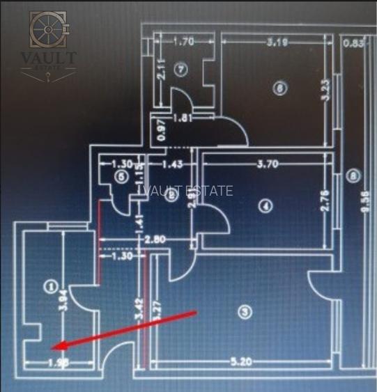 3 camere decomandat - ETAJ 2 - BLOC ANVELOPAT - zona GIURGIULUI  - 10