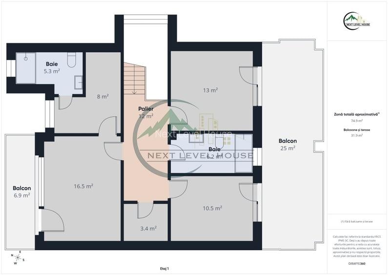 Casa individuala Sanpetru | Asfalt | Toate utilitatile | Finisaje Premium - 14