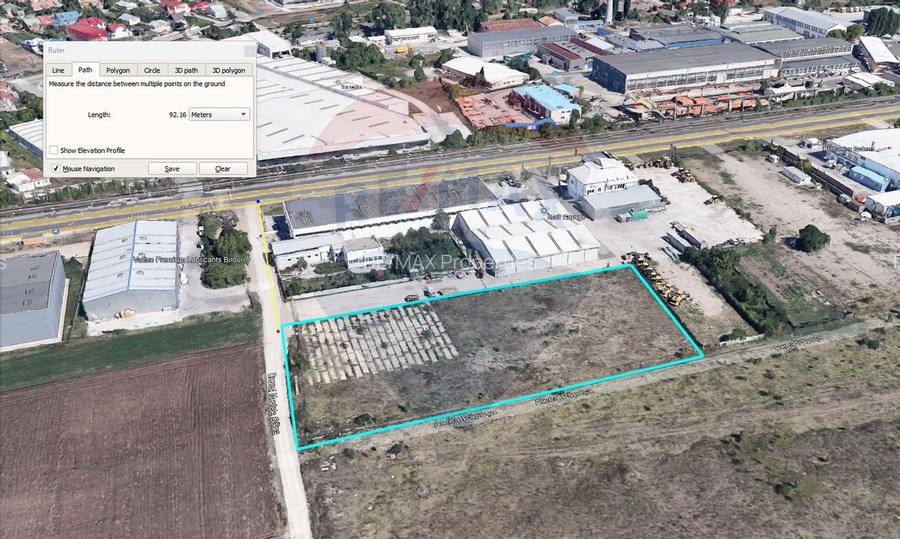 Teren intravilan 5.400 mp | Odăi – Papușa | CUT 2.5 | POT 60% | P+4 - 2