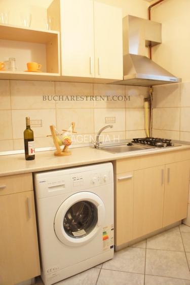 Calea Victoriei, 2 camere mobilate,  etaj 7, bloc solid termoizolat - 8