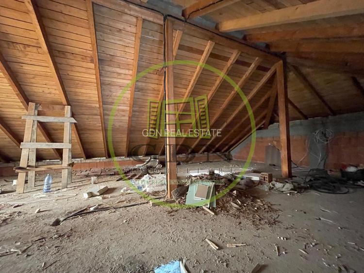 Casă semifinisată P+1 cu teren de 710mp în proximitatea centurii de Nord Craiova - 16