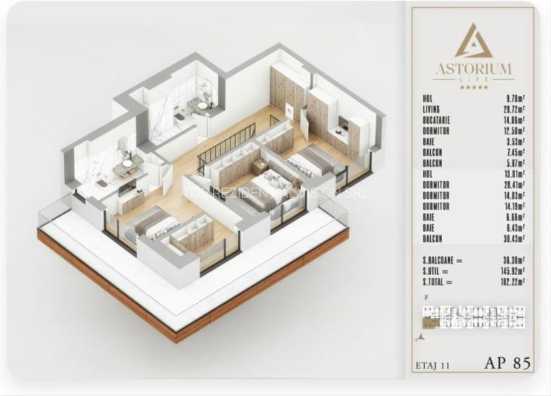 5 CAMERE TIP DUPLEX-PREDARE IULIE 2026- ASTORIUM LIFE! - 4