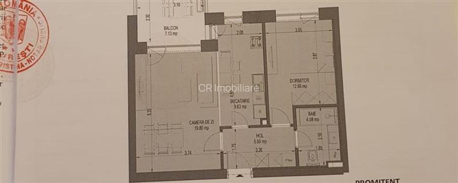 Apartament  2 camere de vanzare Aviatiei-Nusco - 3