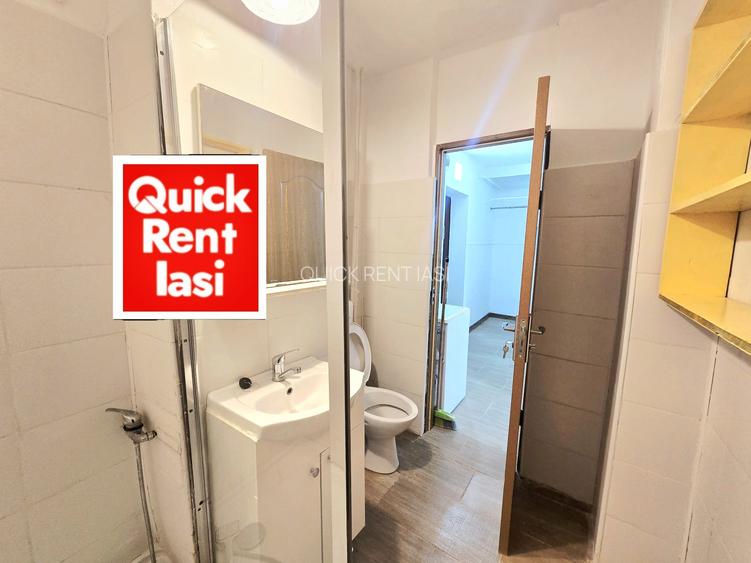 Pacurari Petrom Apartament 1Camera De Inchiriat Renovat Cu Centrala - 5