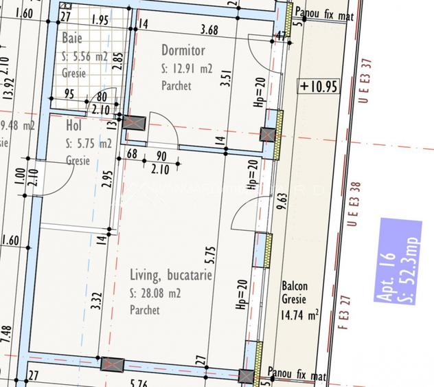 Apartament 2 camere | 52 mp | Parcare | Zona str Traian Vuia - 6