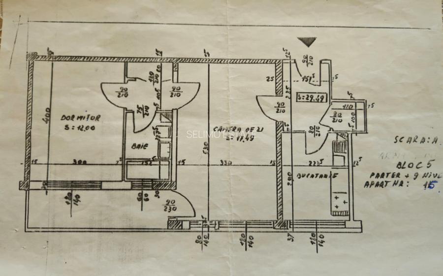 Inchiriere| Apartament 2 camere | Veteranilor | - 11