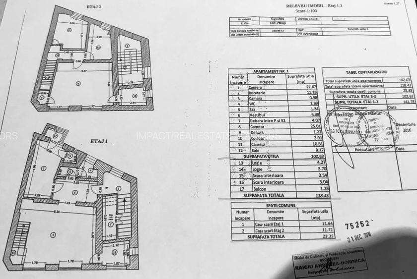 DUPLEX ‖ 3 CAMERE ‖ COTROCENI ‖ GRADINA BOTANICA ‖ GARAJ + BOXA - 1