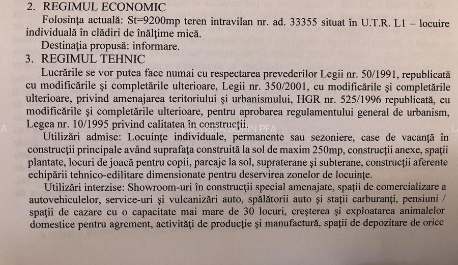 Bolintin Vale, intravilan, 9200 mp, deschidere 46 ml, utilitati, liber - 5