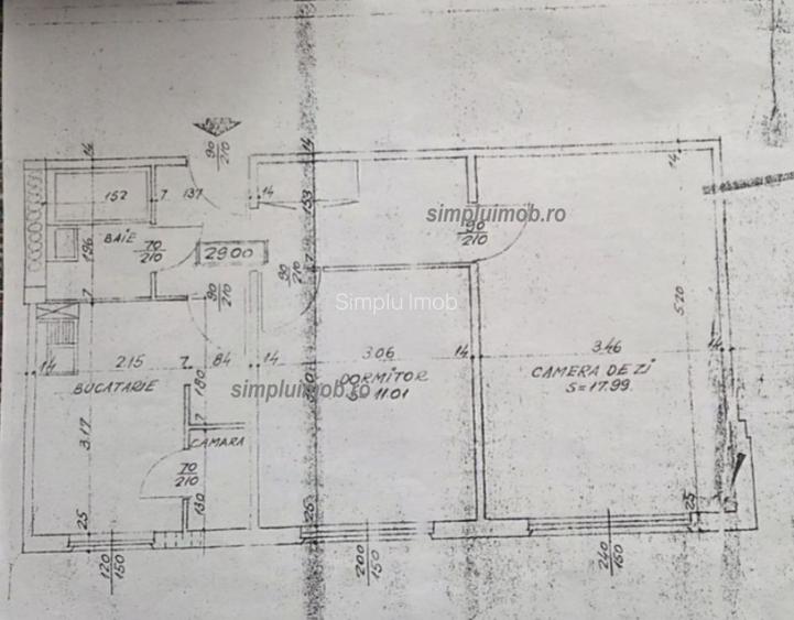 Metrou 1 Decembrie 1918 centrala proprie 2 camere Ozana - 1