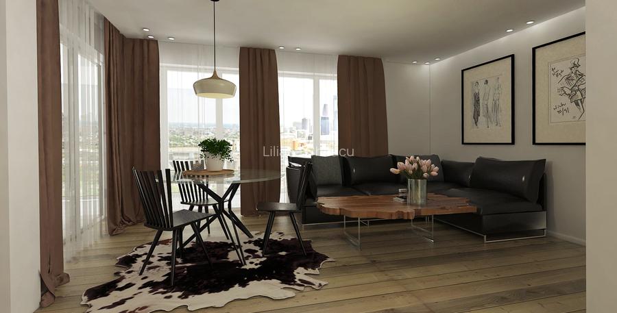 PROPRIETAR  Apartamente 3 camere  lux -1 apartament /nivel  Dorobanti - Polona - 2