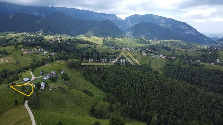 Teren Moieciu zona Pestera | Utilitati | 4.807 mp - 3