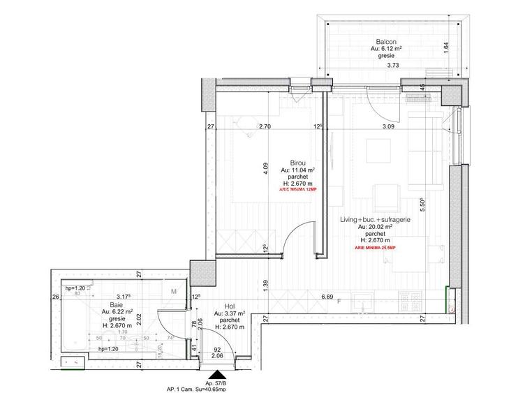 Apartament 2 camere de vânzare, ideal pentru investiție sau locuit - Comision 0% - 12