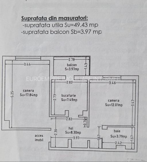 Apartament 2 camere decomandate KM 5 - 12