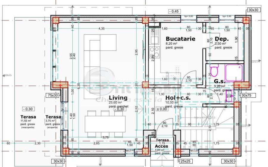 Casă moderna P+E 4 camere – Bârnova, 100 mp, curte 250 mp -180.000 € - 14