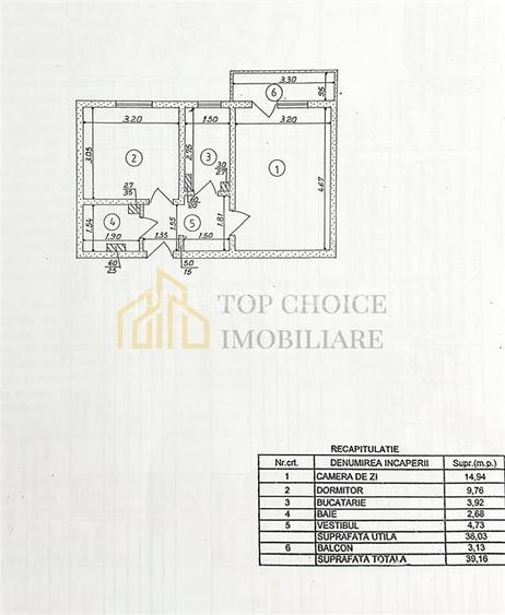 2 CAMERE TEI MOISIL - 8/10 - 10
