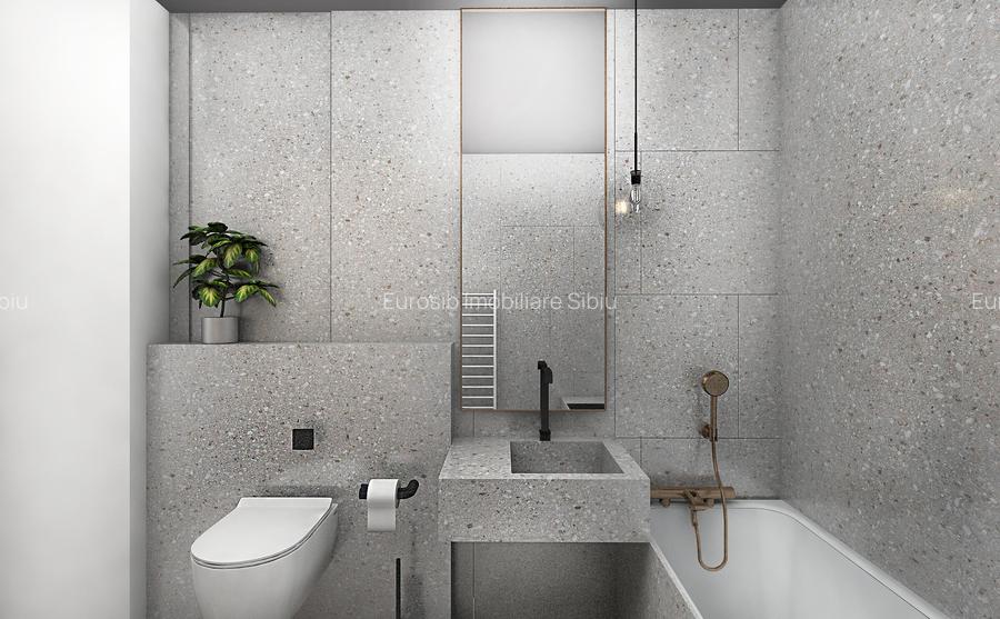 Penthouse cu 3 cam 140 mp Str D-na Stanca Selimbar  Orhideea - 6