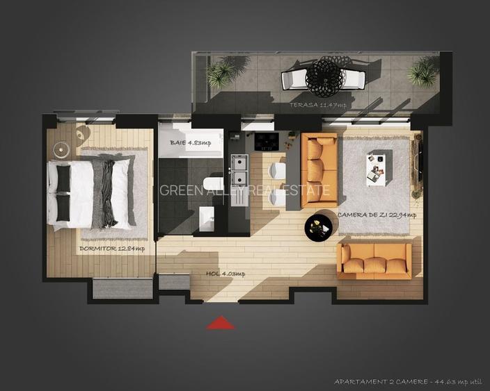 2 CAMERE || BLOC NOU ||  PARCUL CISMIGIU ||  MOBILAT SI UTILAT - 1