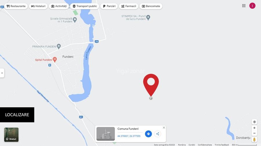 Fundeni agricol 13 ha - 2