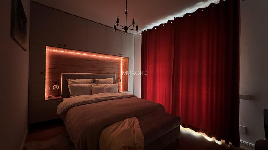 Unirii bloc 2023, apartament mobilat complet, terasa, gradina si garaj ! - 19