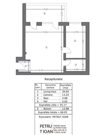 Apartament 2 camere premium - City Point Aviatiei  - Balcon generos - 4