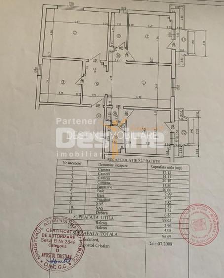13 Septembrie-Sebastian | 4 camere | 97mp | dec | et 8 | parcare | 165.000 euro - 10