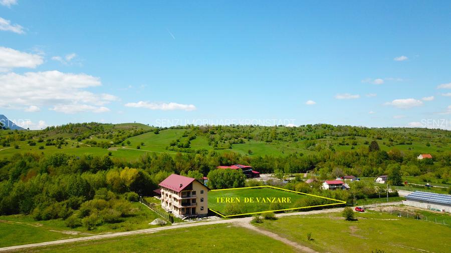 Teren superb in Bran cu parau in spatele lui - 6