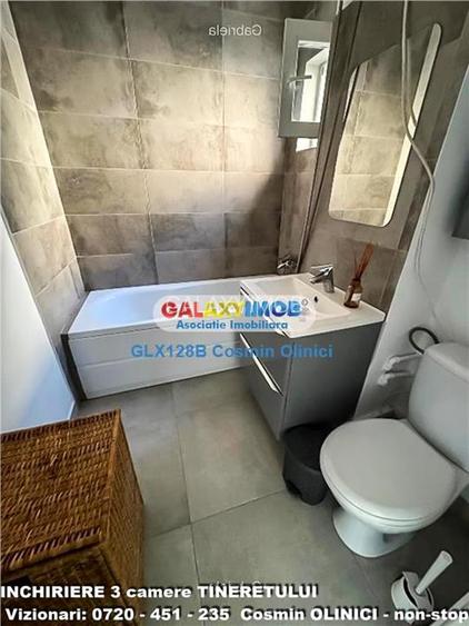 Inchiriere 3 camere Tineretului - 3 minute metrou - 4