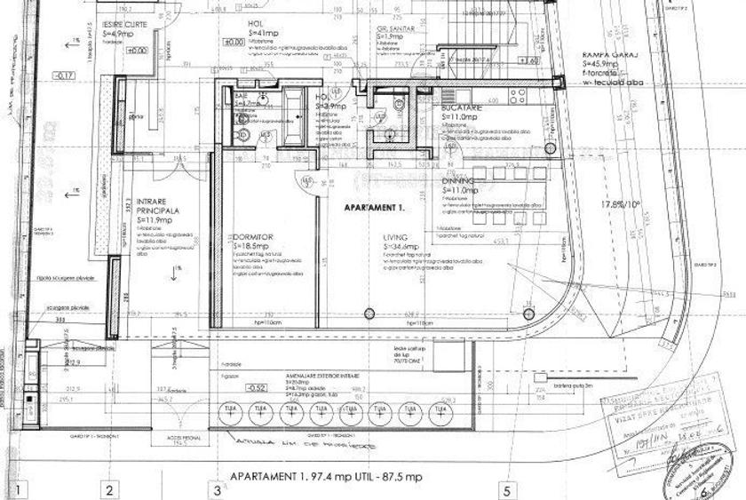 Apartament modern cu 2 camere |  2 bai | 110mp - 1
