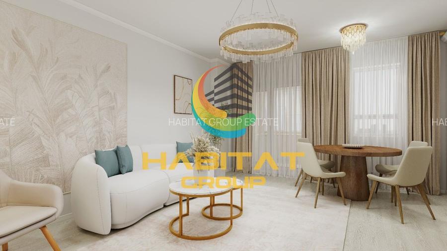 Vanzare Apartament 2 camere 53mp Zona Mall Grand Arena - 5