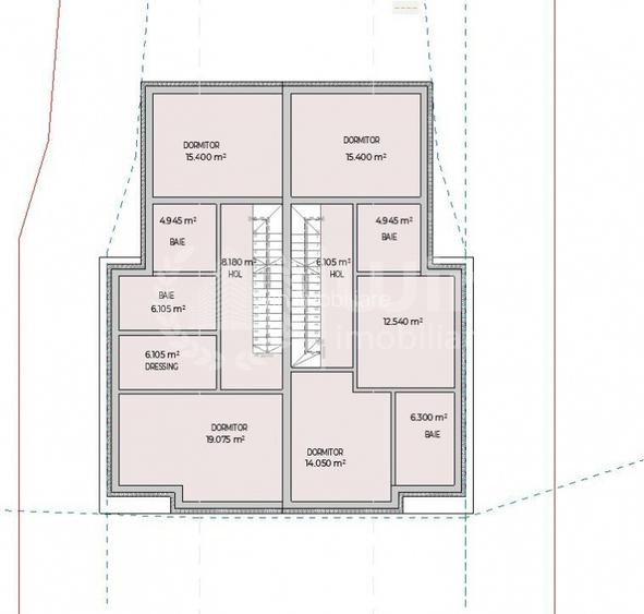 Teren intravilan 709mp autorizat pentru duplex | Borhanci - 5