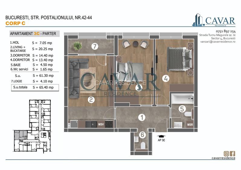 Alege Inteligent. Alege Proiectele Cavar Residence - 3