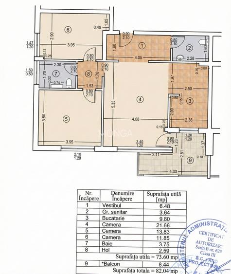 Apartament 3 camere 74mp | 0 comision | Otopeni | Mobilat utilat - 7