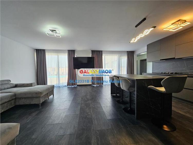 Vanzare casa de Lux cu piscina in aer liber situata in comuna Clinceni - 14